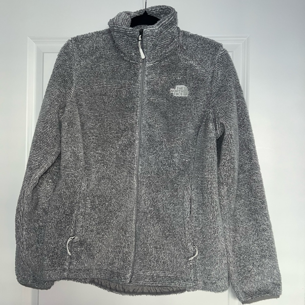 The North Face Women's Cozy Gray Teddy Jacket